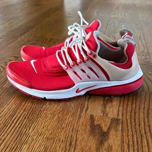 Nike Red Athletic Sneakers